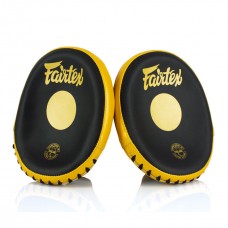 FMV15 Fairtex Pro Speed Mitts Black-Gold