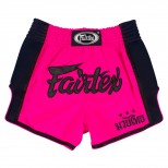 BS1714 Fairtex Pink Slim Cut Muay Thai Shorts