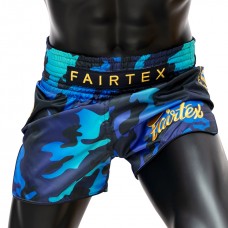 BS1916 Fairtex Golden Jubilee Luster Muaythai Shorts