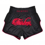 BSK2104 Fairtex Kids Muaythai Shorts Midnight Red