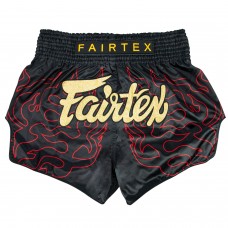 BS1920 Fairtex Lava Muaythai Shorts Black