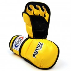 FGV15 Fairtex Yellow MMA Sparring Gloves