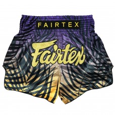 BS1941 Fairtex Deep Forrest Purple Muaythai Shorts